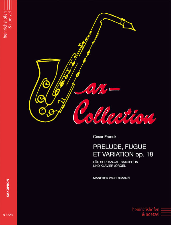 Franck: Prélude, Fugue et Variation, Op. 18 (arr. for saxophone & piano)