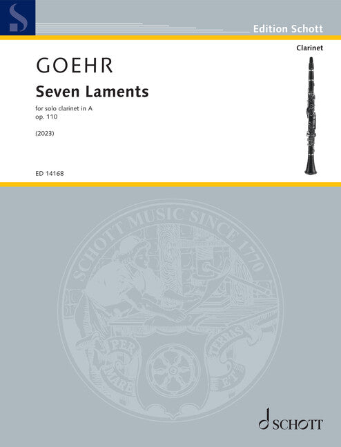 Goehr: Seven Laments, Op. 110
