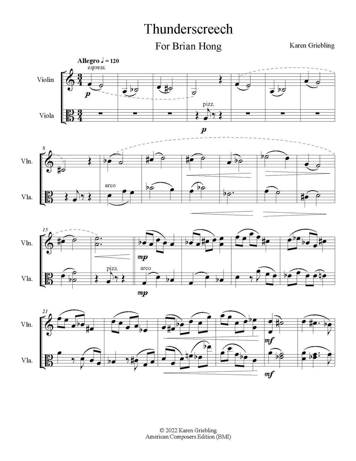 Griebling: Thunderscreech