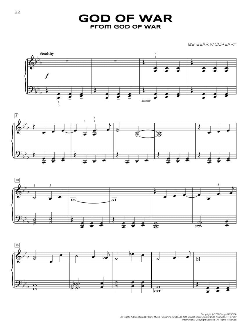 Popular Video Game Themes (arr. for Easy Piano)