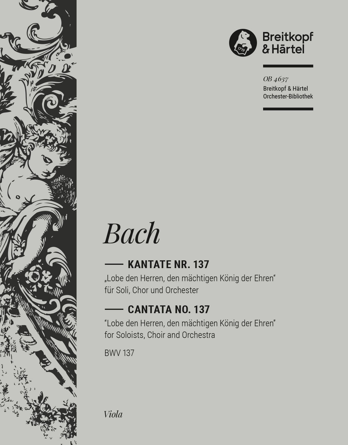 Bach: Lobe den Herren, den mächtigen König der Ehren, BWV 137