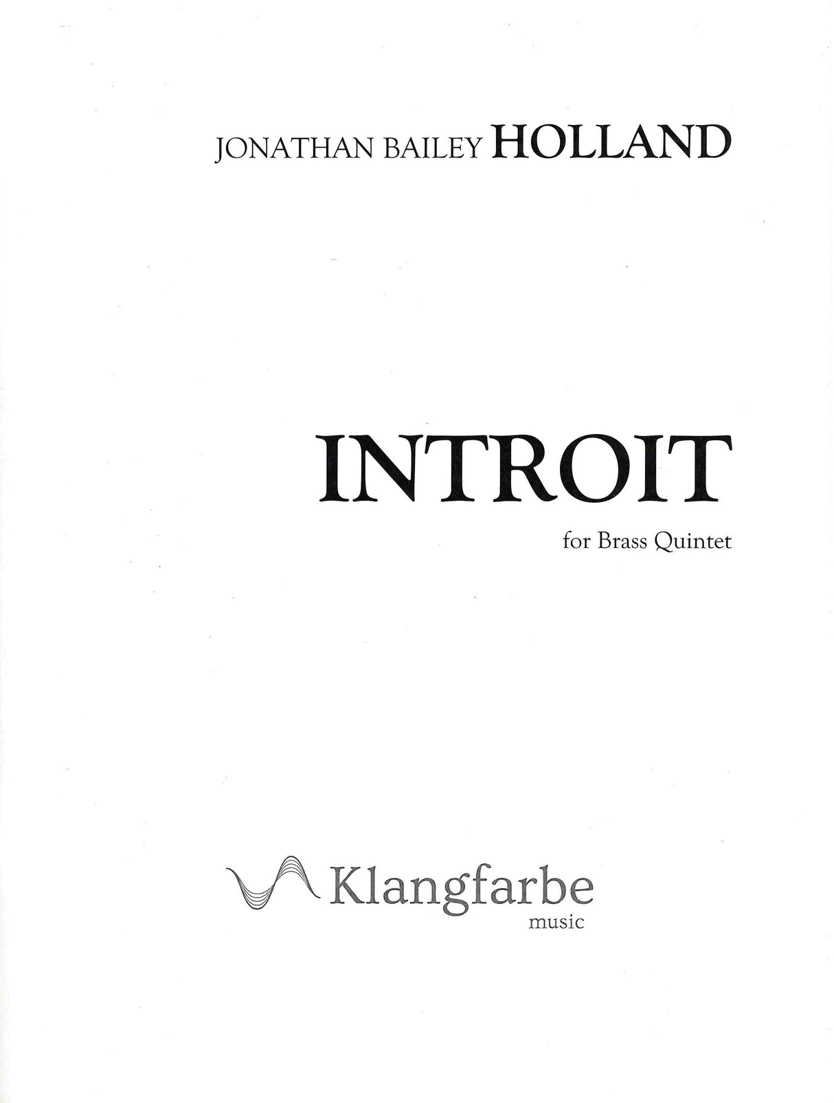 Holland: Introit