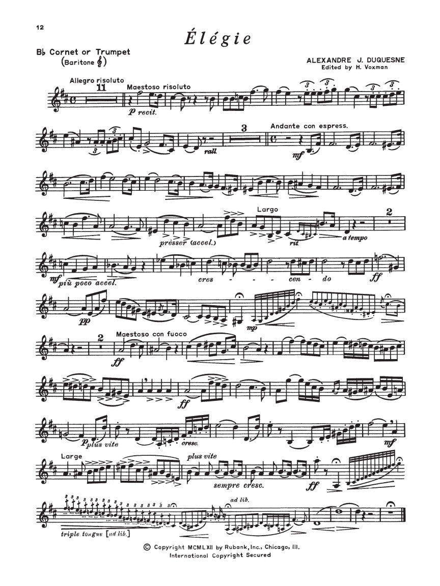 Concert and Contest Collection