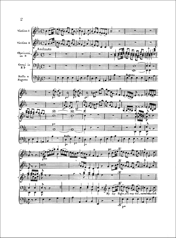 Bach: Favourite Songs Sung at Vauxhall Gardens (c.1760–65)