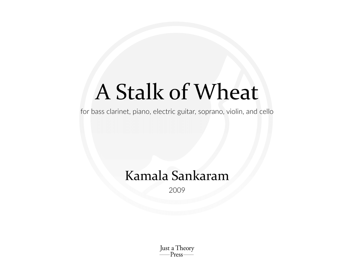 Sankaram: A Stalk of Wheat