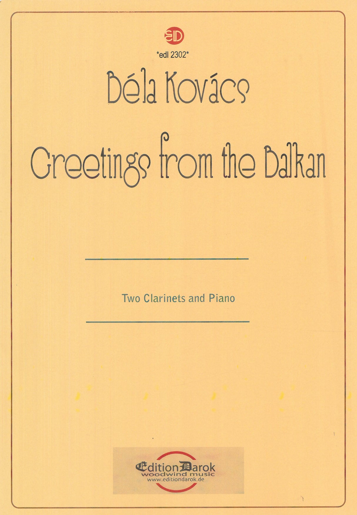 Kovács: Greetings from the Balkan