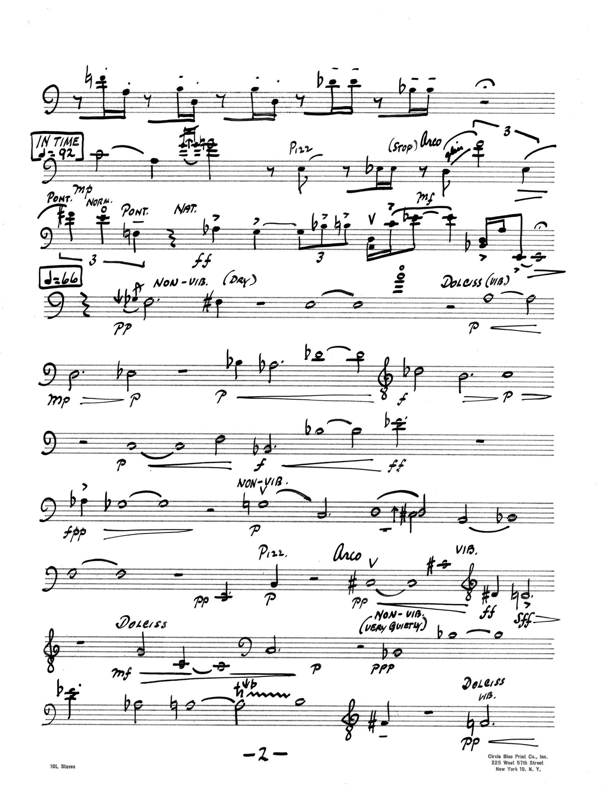 Stewart: MYSTIC - A Contrabass Fantasia