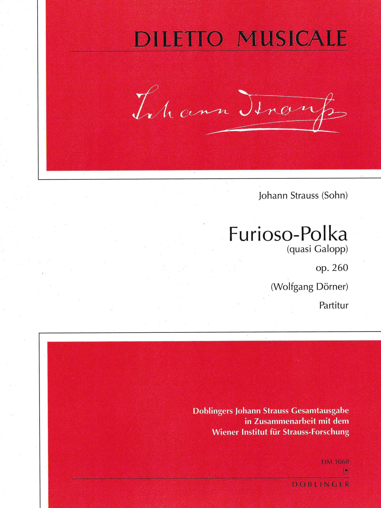 J. Strauss II: Furioso Polka, Op. 260