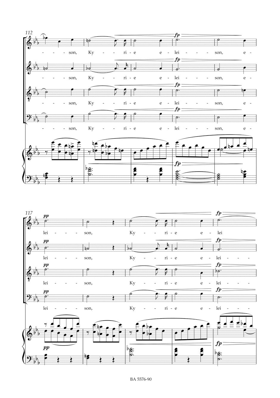 Schubert: Mass in E-flat Major, D 950