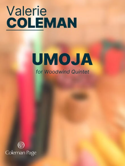 V. Coleman: Umoja (Version for Wind Quintet)
