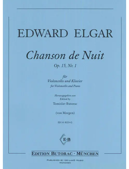 Elgar: Chanson de Nuit, Op. 15, No. 1 (arr. for cello)