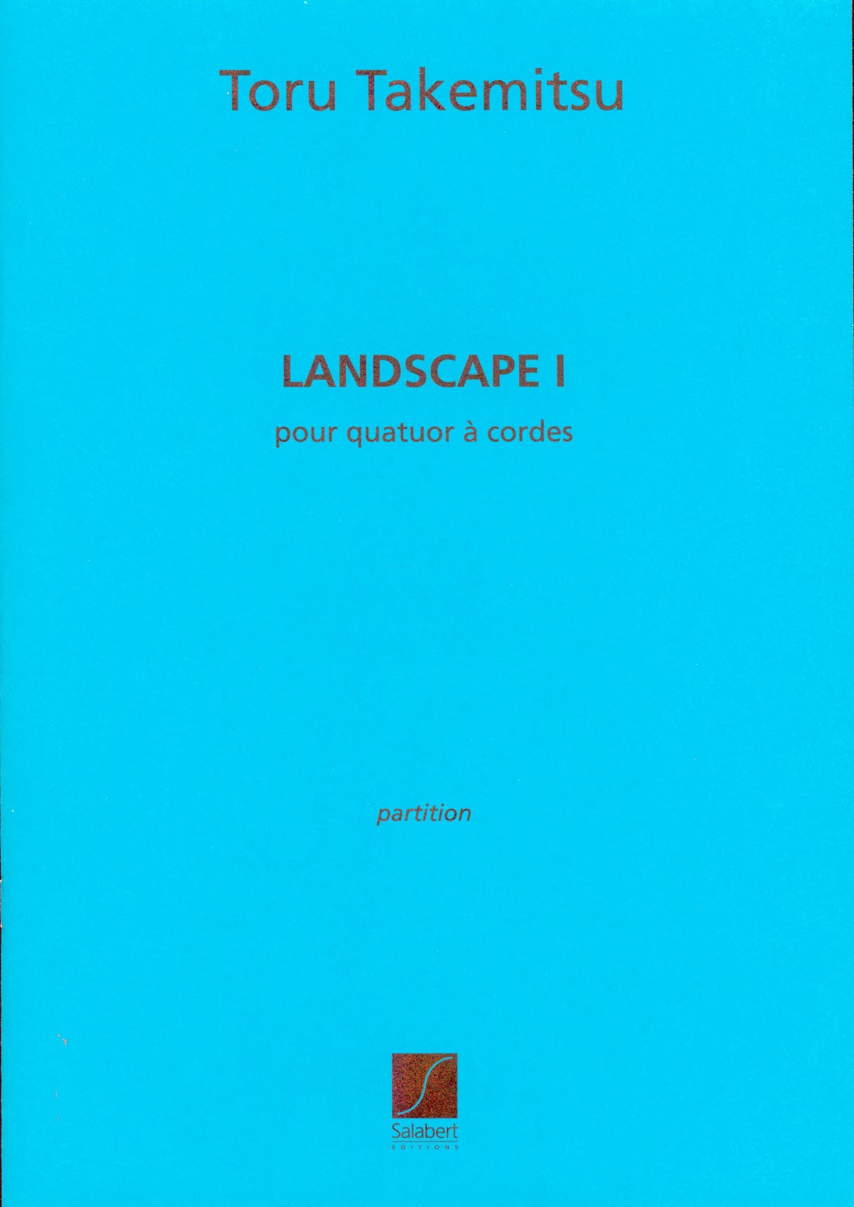Takemitsu: Landscape I