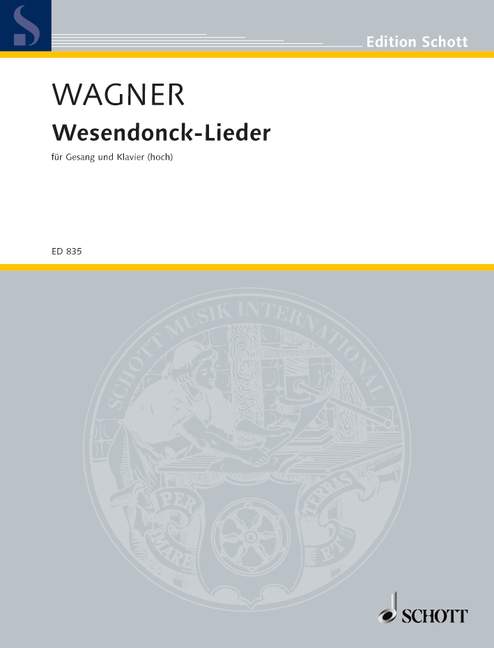 Wagner: Wesendonck Lieder, WWV 91