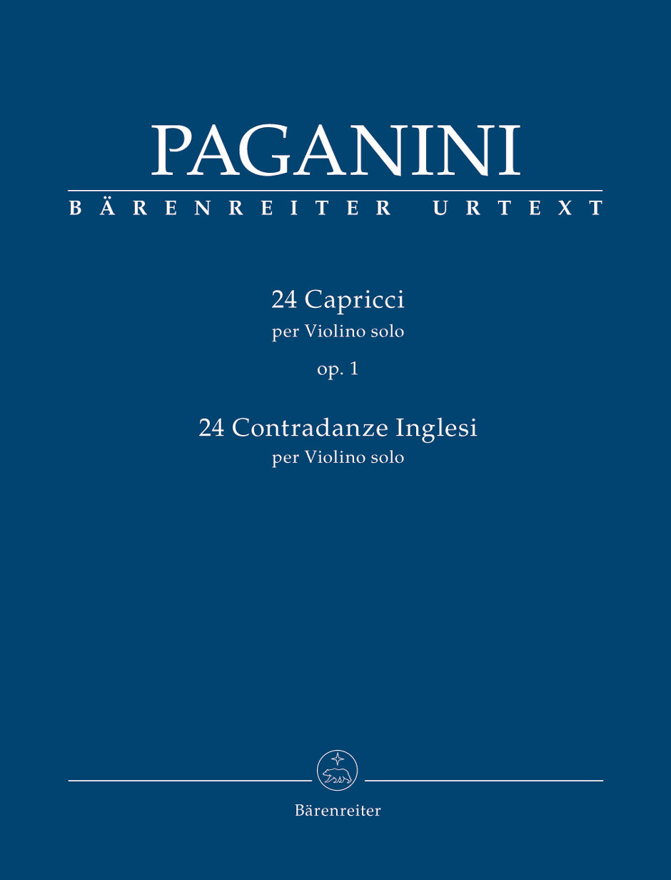 Paganini: 24 Caprices, Op. 1 – Ficks Music