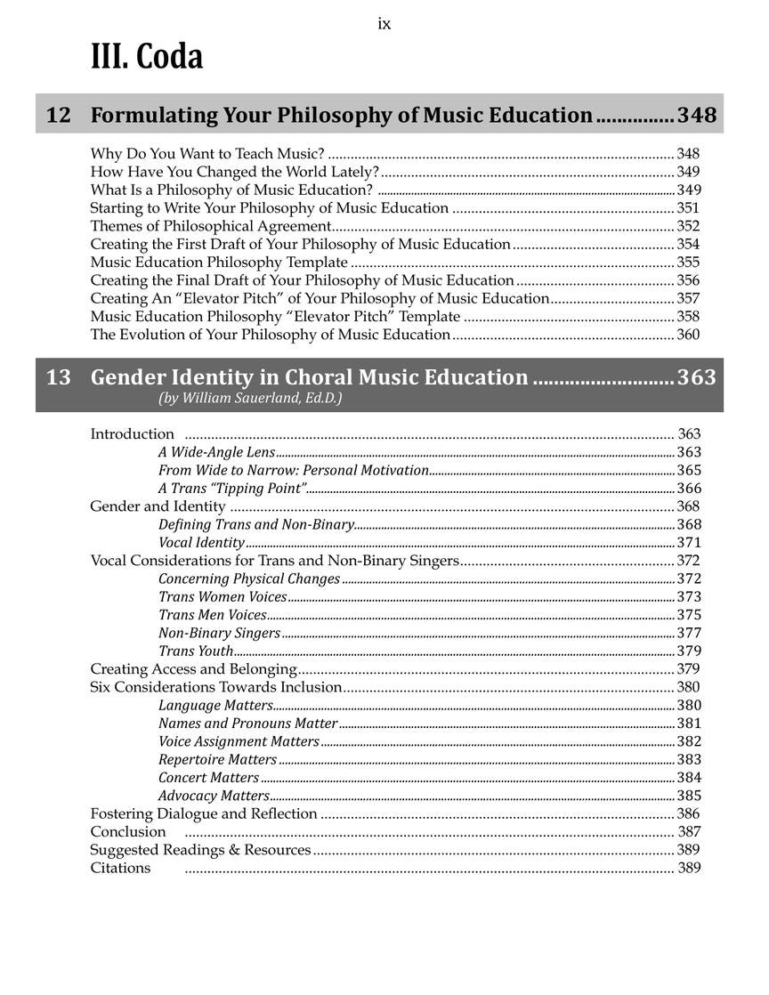 Resonance: The Art of the Choral Music Educator