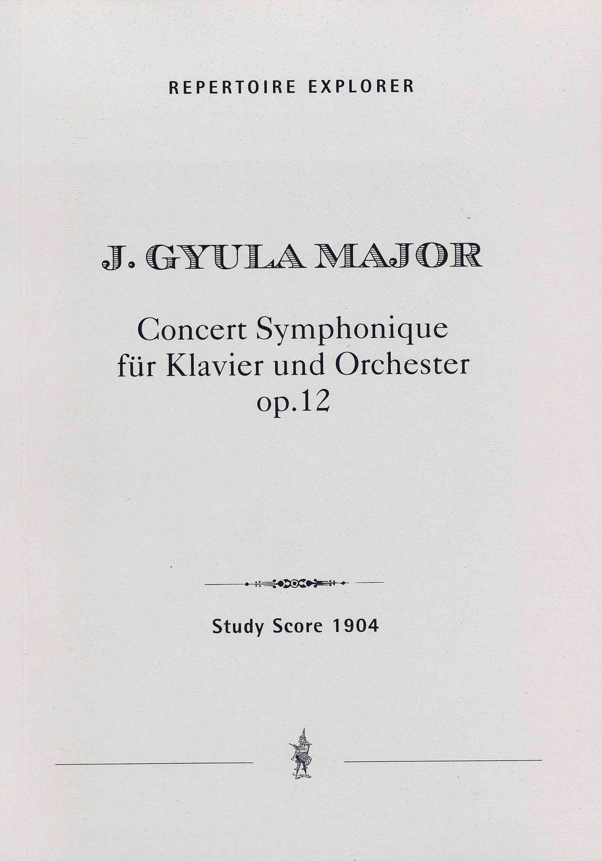 Major: Concerto symphonique, Op. 12