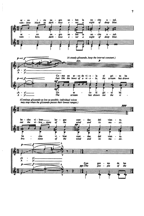 Rautavaara: "Suite" de Lorca (arr. for SSAA)