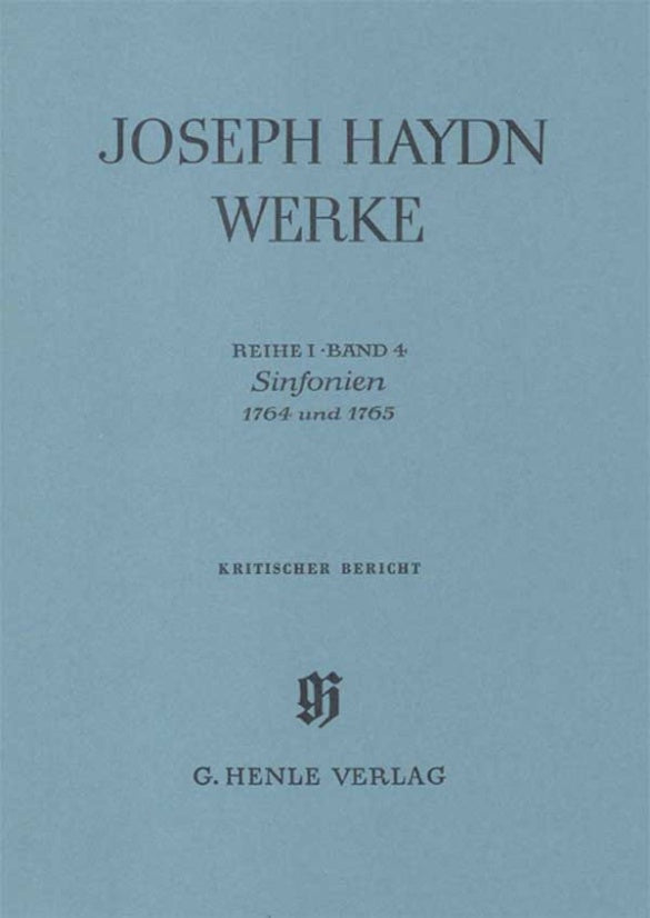 Haydn: Symphonies 1764 and 1765