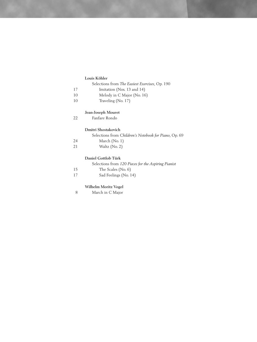 Baroque to Modern: Elementary Level