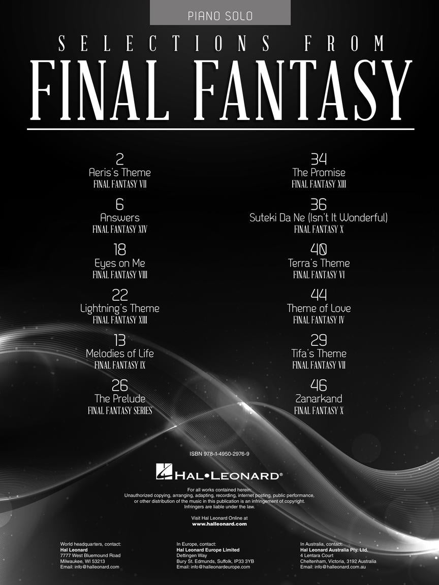 Selections from Final Fantasy