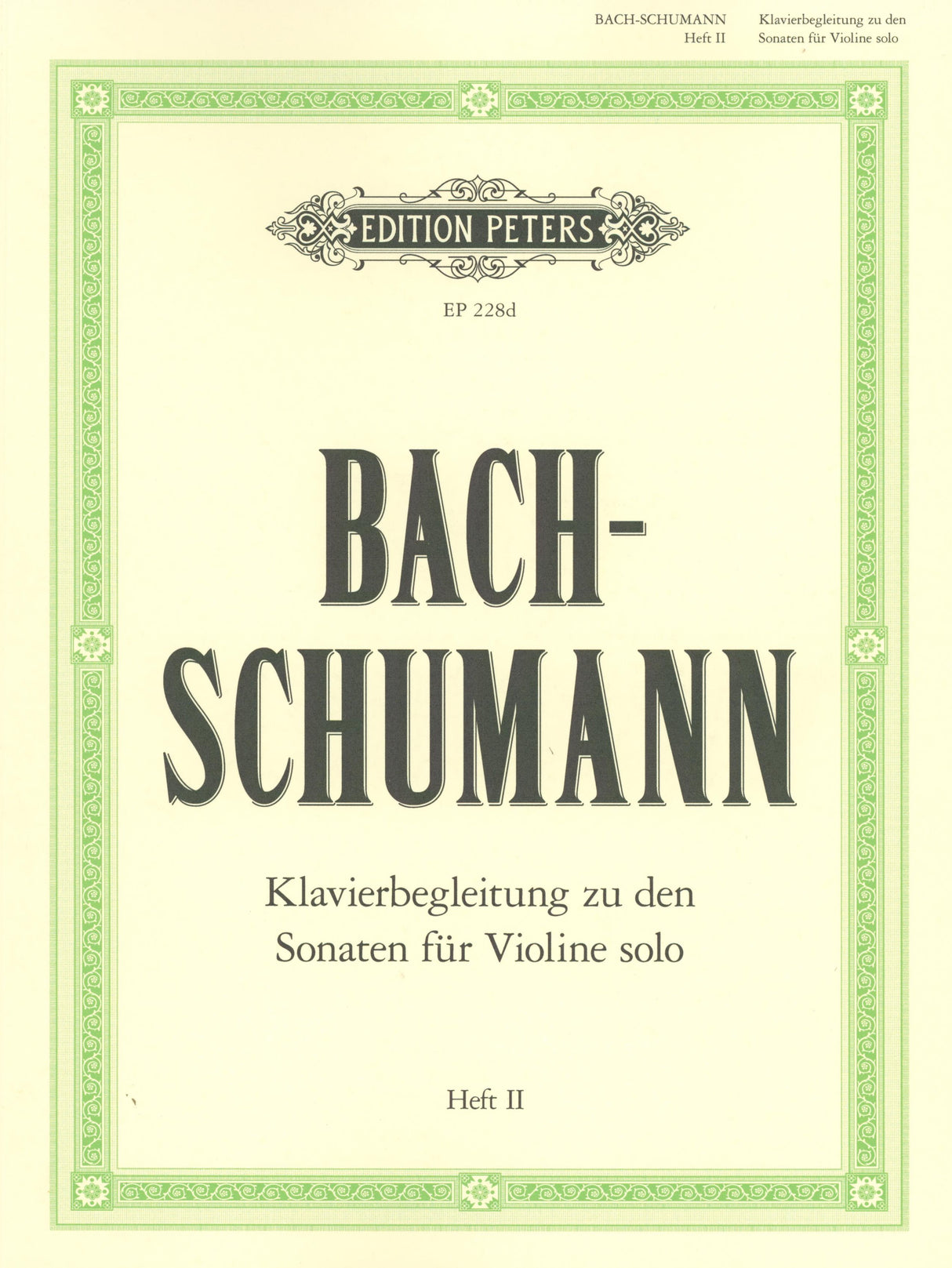 Bach-Schumann: Piano Accompaniment to Sonatas & Partitas - Volume 2 (BWV 1004-1006)