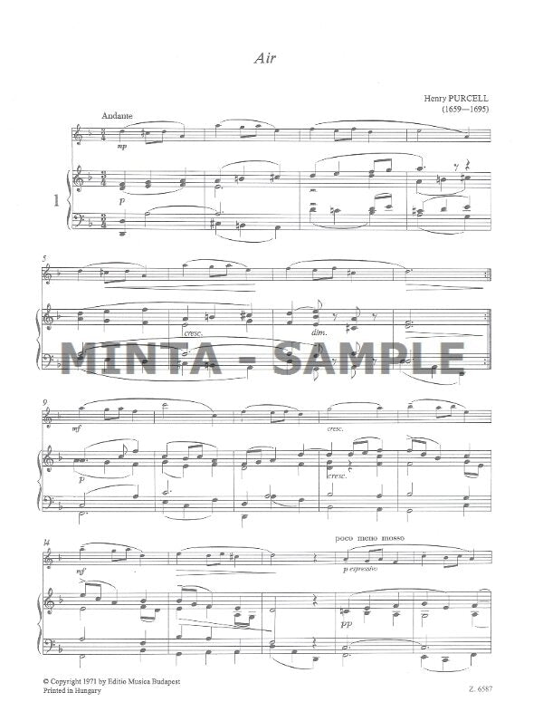 Flute Music - Volume 1