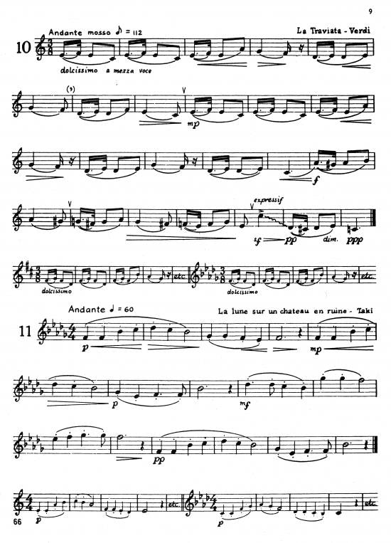 Moyse: Tone Development Through Interpretation