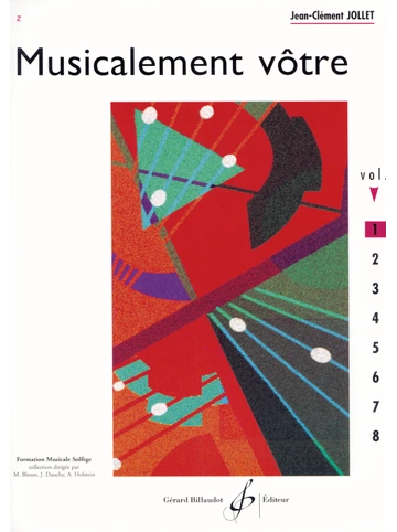 Jollet: Musicalement vôtre - Volume 1 (Cycle I A - IM1)