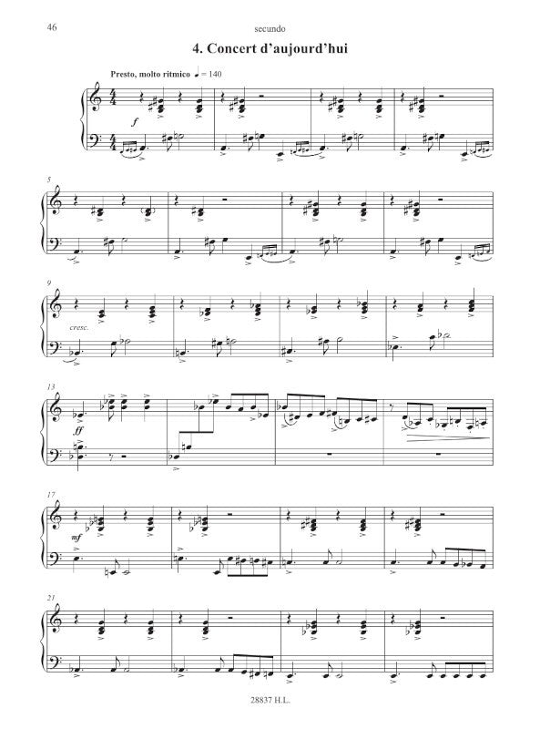 Piazzolla: Histoire du tango (for piano 4-hands)