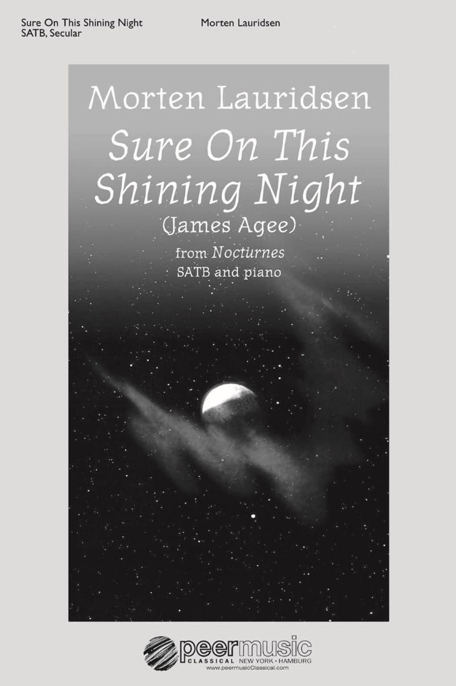 Lauridsen: Sure on this Shining Night – Ficks Music