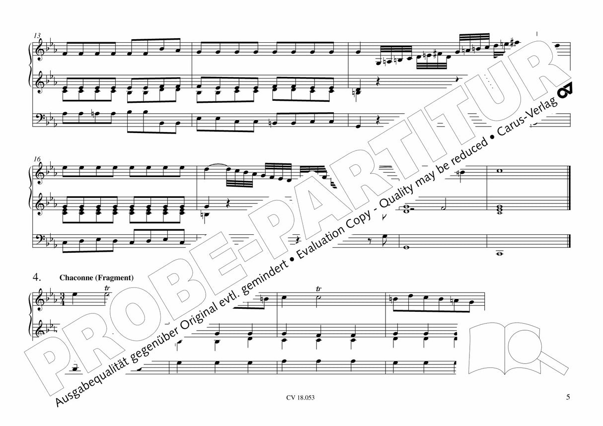 The Husum Organ Book from 1758
