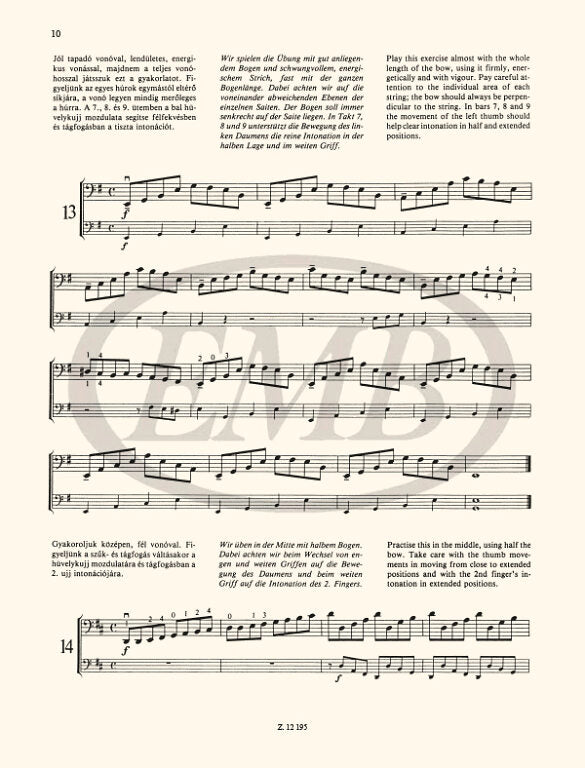 Lee: 40 Easy Cello Studies, Op. 70
