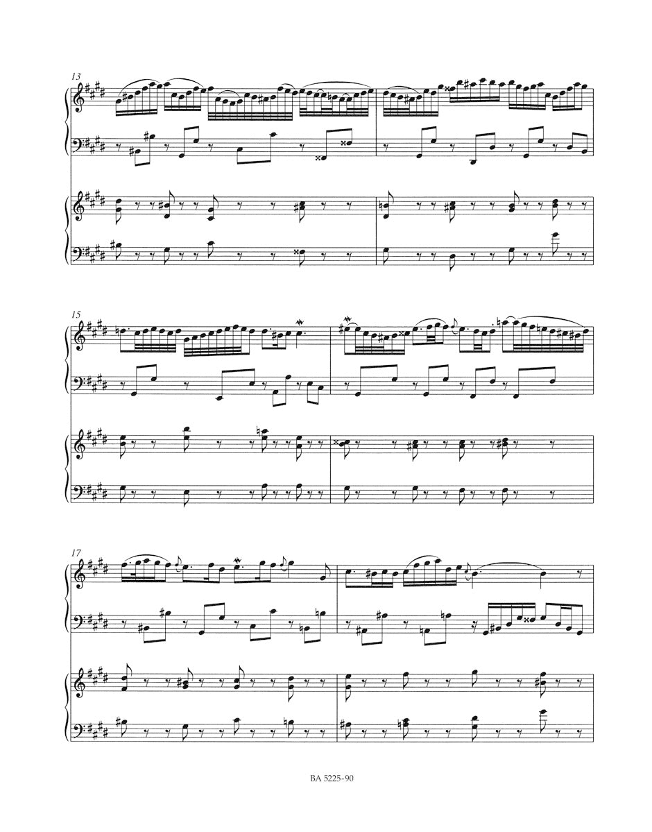 Bach: Harpsichord Concerto No. 2 in E Major, BWV 1053