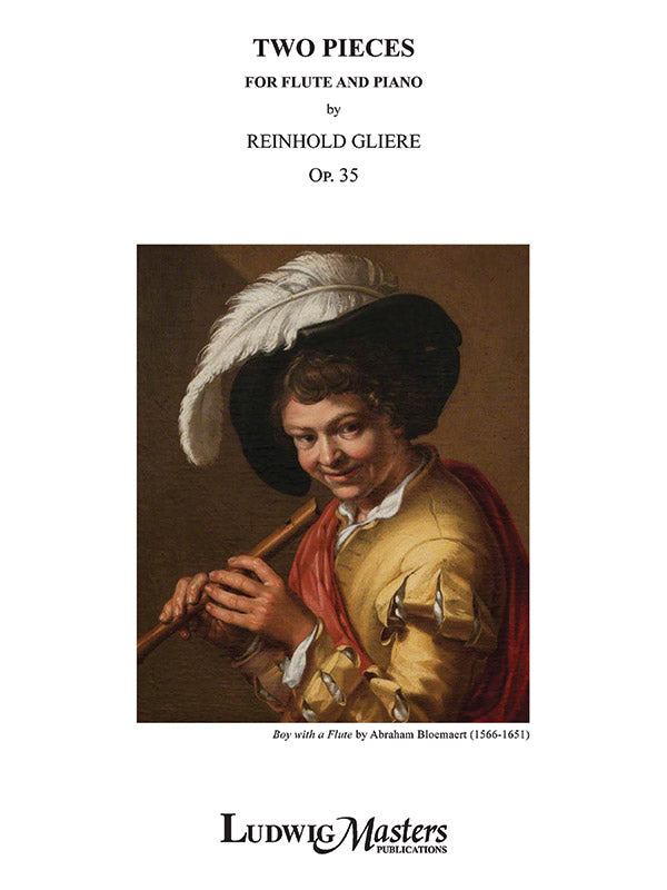 Glière: Two Pieces for Flute and Piano from Op. 35