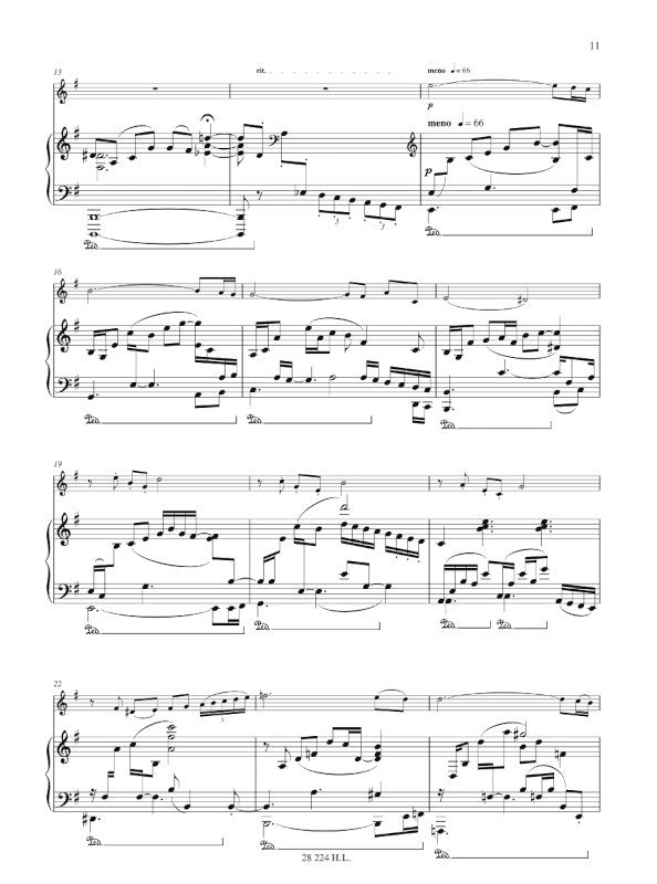 Piazzolla: Histoire du Tango (for flute/violin and piano)
