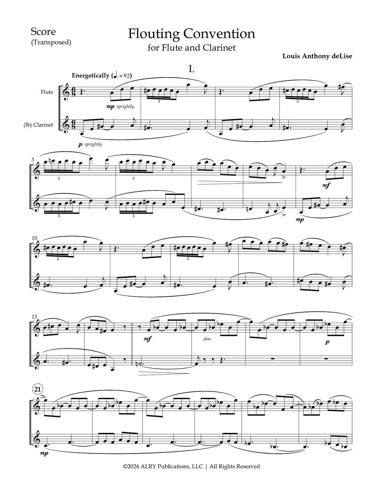 deLise: Flouting Convention