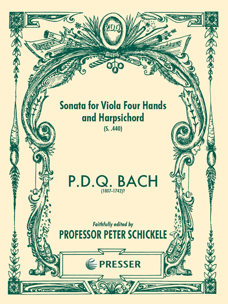 P.D.Q. Bach: Sonata for Viola 4-Hands and Harpsichord