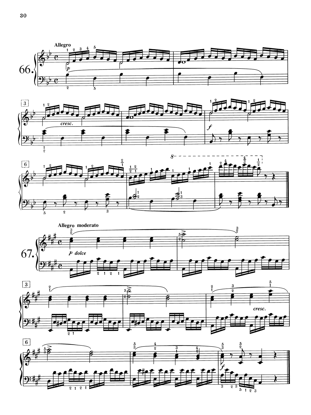 Czerny: 125 Exercises for Passage Playing, Op. 261