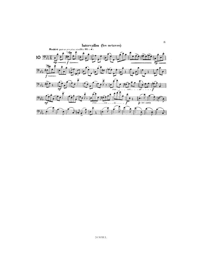 Charlier: 32 Études de perfectionnement