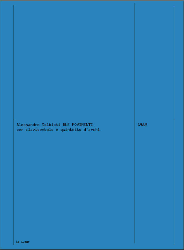Solbiati: 2 Movimenti