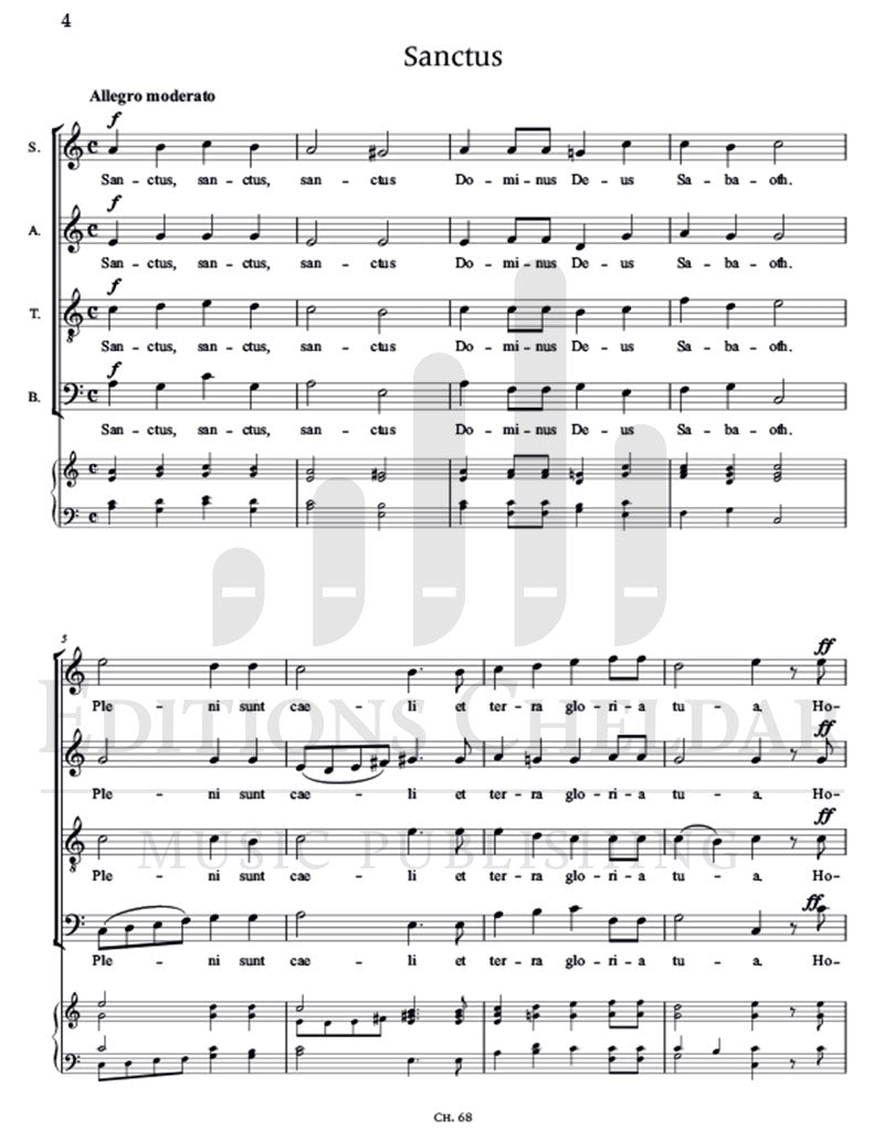 Bédard: Missa Brevis II