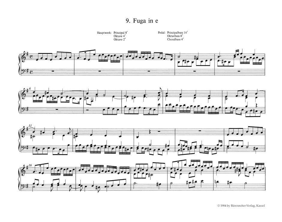 Pachelbel: Selected Organ Works - Volume 9