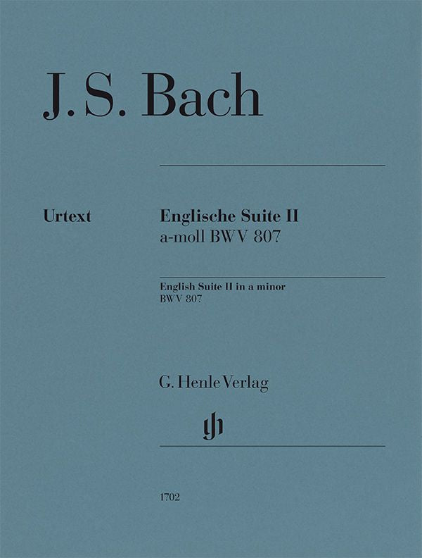 Bach: English Suite No. 2 in A Minor, BWV 807
