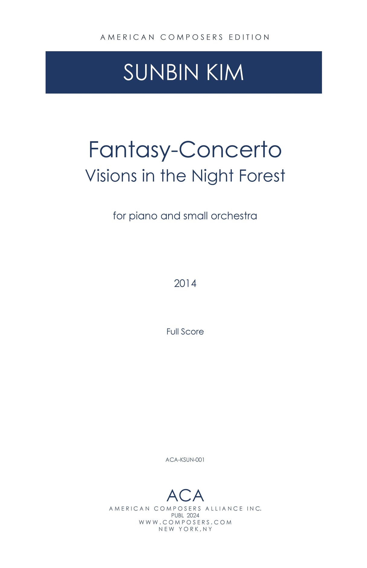 Kim: Fantasy-Concerto