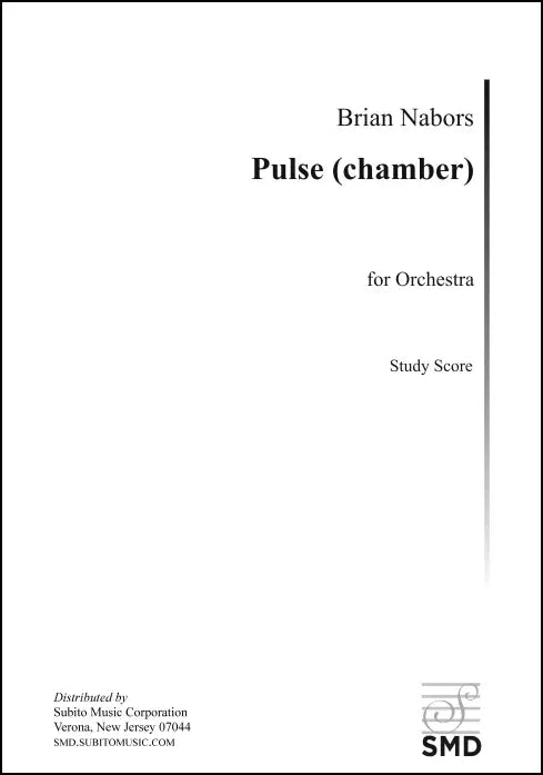 Nabors: Pulse (Version for Chamber Ensemble)