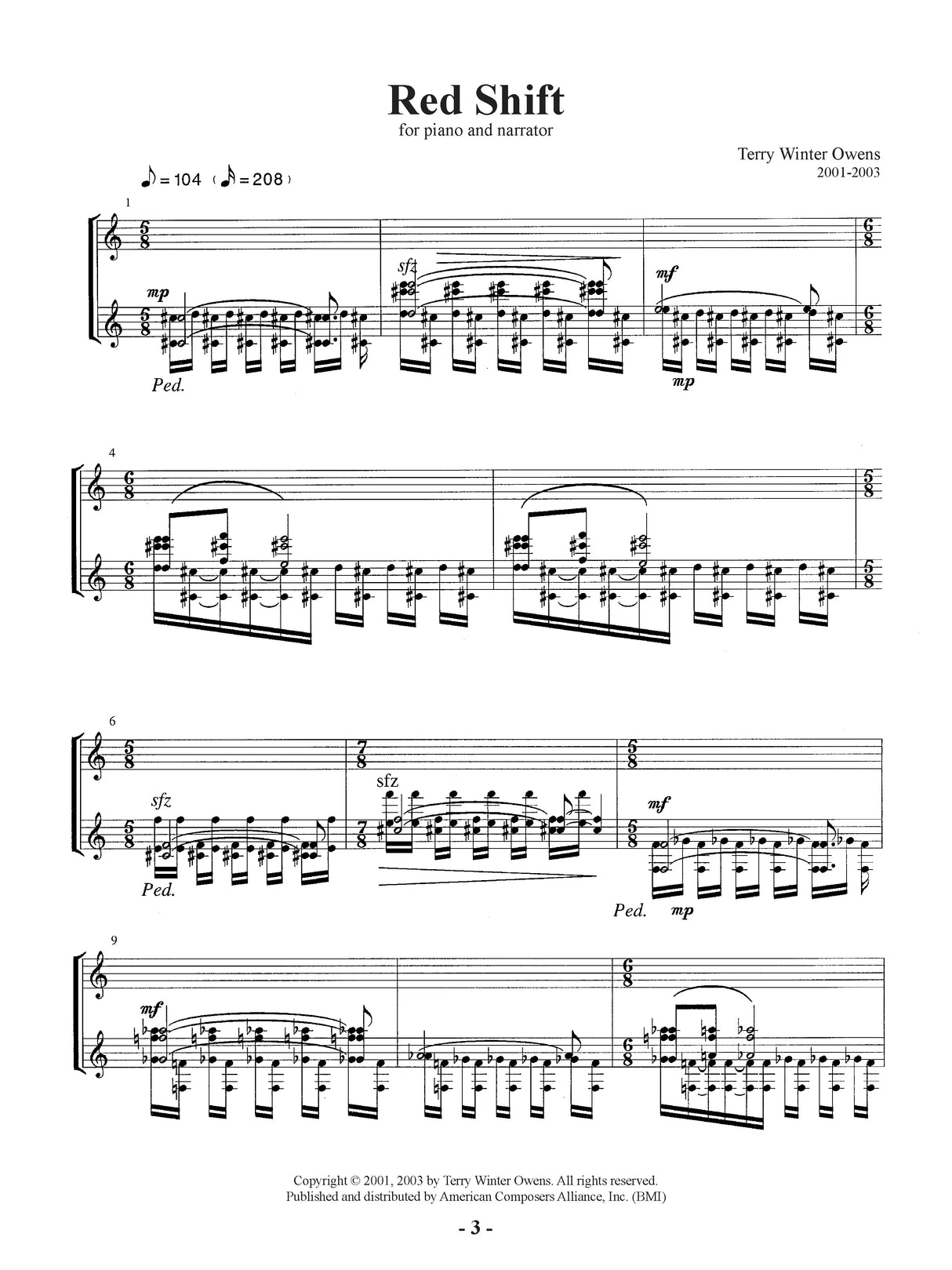 T.W. Owens: Red Shift