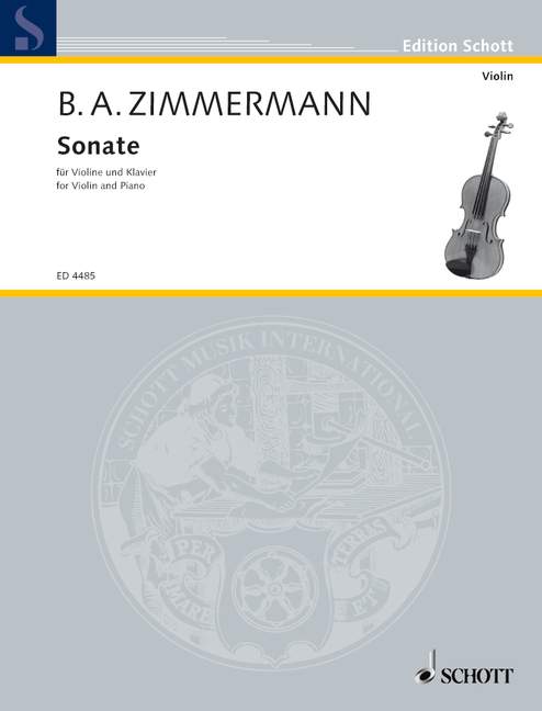 Zimmermann: Violin Sonata