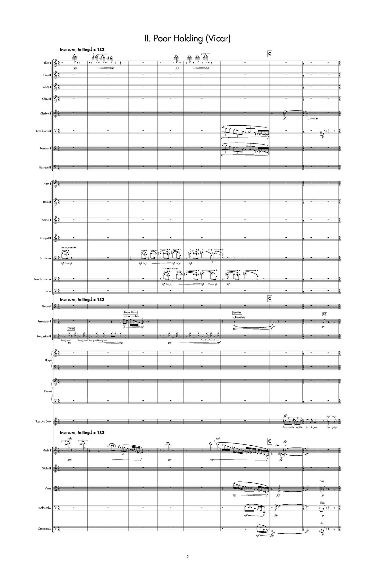Rowe: 5 Views Re/Dux (Version for Soprano & Chamber Orchestra)