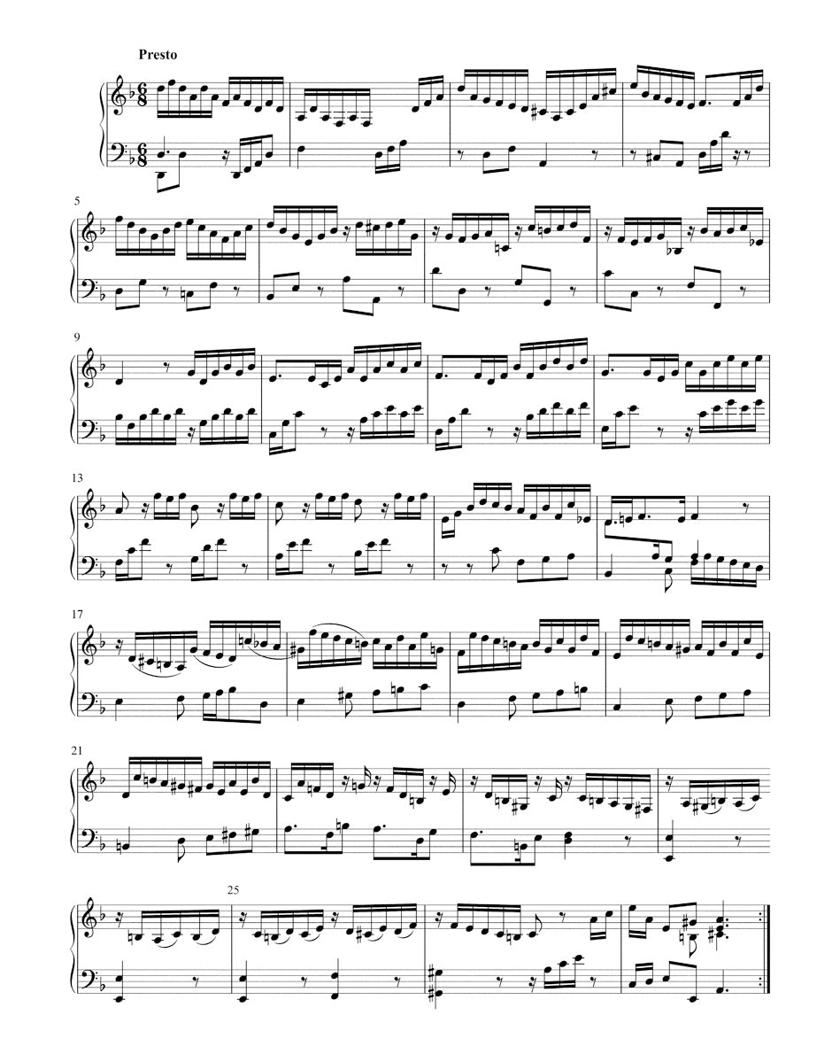 Bach: Suites, Partitas, Sonatas (transc. for harpsichord)