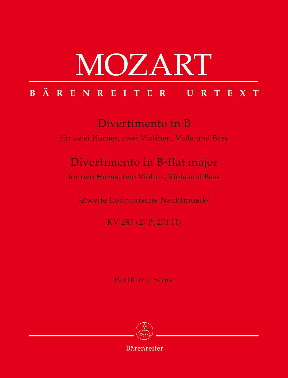 Mozart: Divertimento in B-flat Major, K. 287 (271 H)